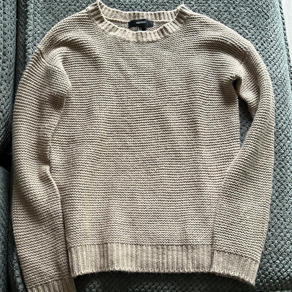 Light brown sweater. Never worn